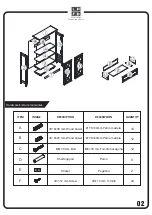 Предварительный просмотр 3 страницы LEGACY HOME C1910167 Assembly Instructions Manual