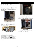 Preview for 18 page of Legacy Stoves VF2500 Installation And Operator'S Manual