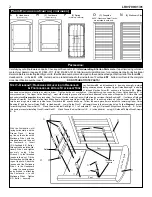 Предварительный просмотр 2 страницы Legacy 21011 Assembly Directions And Parts List