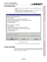 Предварительный просмотр 12 страницы Legacy ACC-905 Programming Manual