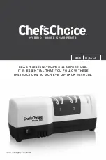 Preview for 1 page of Legacy Chef's Choice 250 Manual