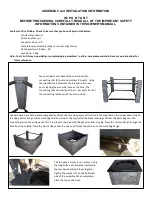 Предварительный просмотр 4 страницы Legacy Fire Pit Owner'S Manual