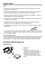 Предварительный просмотр 3 страницы Legacy LCD12DX Owner'S Manual