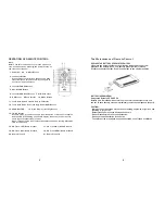 Предварительный просмотр 6 страницы Legacy LCD75DFX Instruction Manual