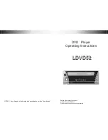 Legacy LDVD52 Operating Instructions Manual предпросмотр