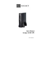 Legacy Lineage LI2200 User Manual preview