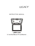 Legacy LMR1344 Instruction Manual предпросмотр