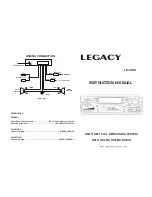 Предварительный просмотр 1 страницы Legacy LR-180D Instruction Manual