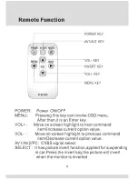 Предварительный просмотр 6 страницы Legacy LSWR82IR Owner'S Manual