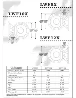 Предварительный просмотр 3 страницы Legacy LWF8X Specifications