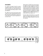 Предварительный просмотр 2 страницы Legacy LXR-3A User Manual