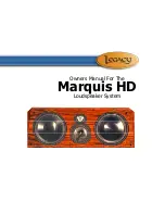 Legacy Marquis HD Owner'S Manual preview