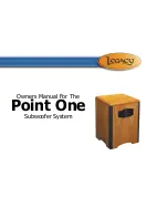 Legacy Point One Owner'S Manual preview