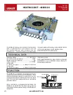 Preview for 1 page of Legalett 4000E-24 Manual