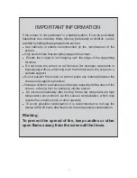 Preview for 3 page of Legamaster BT03B110 Instruction Manual