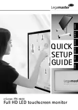 Legamaster e-Screen PTX-4600 Quick Setup Manual preview