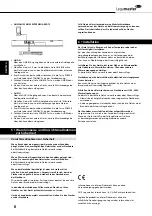 Preview for 6 page of Legamaster SP3700 B User Manual