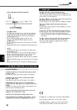 Preview for 12 page of Legamaster SP3700 B User Manual