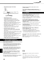 Preview for 20 page of Legamaster SP3700 B User Manual