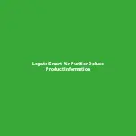 Preview for 12 page of legate AIR PURIFIER Manual Manual