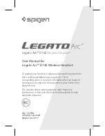 Preview for 1 page of Legato Arc R72E User Manual