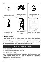 Предварительный просмотр 10 страницы Legend Flame EF286A-289A Owner'S Manual