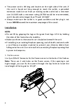 Preview for 8 page of Legend Flame EF290A Owner'S Manual