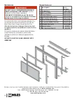 Preview for 4 page of Legend Industries 745 Clearview Front Kit Installation Instructions Manual