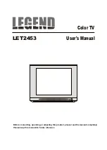 Legend LET2453 User Manual предпросмотр