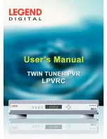 Legend LPRVC User Manual предпросмотр