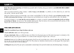 Preview for 6 page of Legend Monza Manual