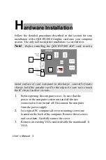 Preview for 7 page of Legend QDI RV2000 AGP Manual