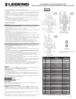 Предварительный просмотр 2 страницы Legend T-6800NL Installation Instructions