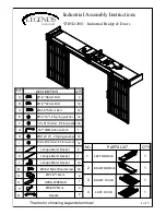 Preview for 9 page of LEGENDS FURNITURE ZIND-2002 Industrial Assembly Instructions