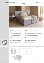 LeGer Home Galina Assembly Instructions Manual предпросмотр