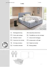 LeGer Home Loana 140 SH55 OHNE Assembly Instructions Manual предпросмотр