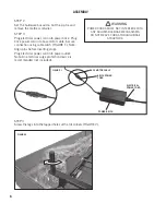 Предварительный просмотр 6 страницы Leggett & Platt BRIO B-120 Owner'S Manual