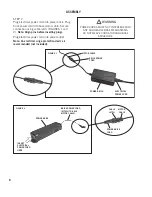 Предварительный просмотр 6 страницы Leggett & Platt K-120 Owner'S Manual