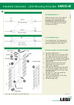 LEGI VARIO-M Assembly Instructions preview