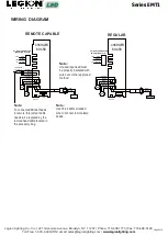 Предварительный просмотр 2 страницы LEGION LIGHTING EMT1 Series Instructions