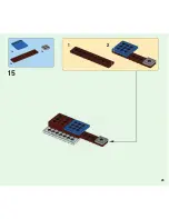 Предварительный просмотр 25 страницы LEGO 21131 Instructions Manual