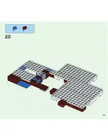 Предварительный просмотр 31 страницы LEGO 21131 Instructions Manual