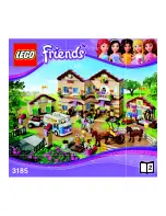 LEGO 3185 Friends Assembly Manual preview