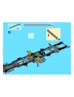 Предварительный просмотр 31 страницы LEGO 42009 Technic Building Instructions