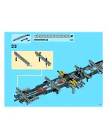 Предварительный просмотр 33 страницы LEGO 42009 Technic Building Instructions