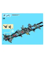 Предварительный просмотр 34 страницы LEGO 42009 Technic Building Instructions