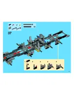 Предварительный просмотр 37 страницы LEGO 42009 Technic Building Instructions