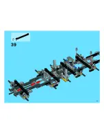 Предварительный просмотр 39 страницы LEGO 42009 Technic Building Instructions