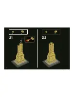 Preview for 14 page of LEGO Architecture Empire State Building Instructions Manual