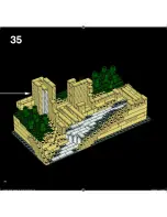 Предварительный просмотр 78 страницы LEGO Architecture Fallingwater Building Instructions